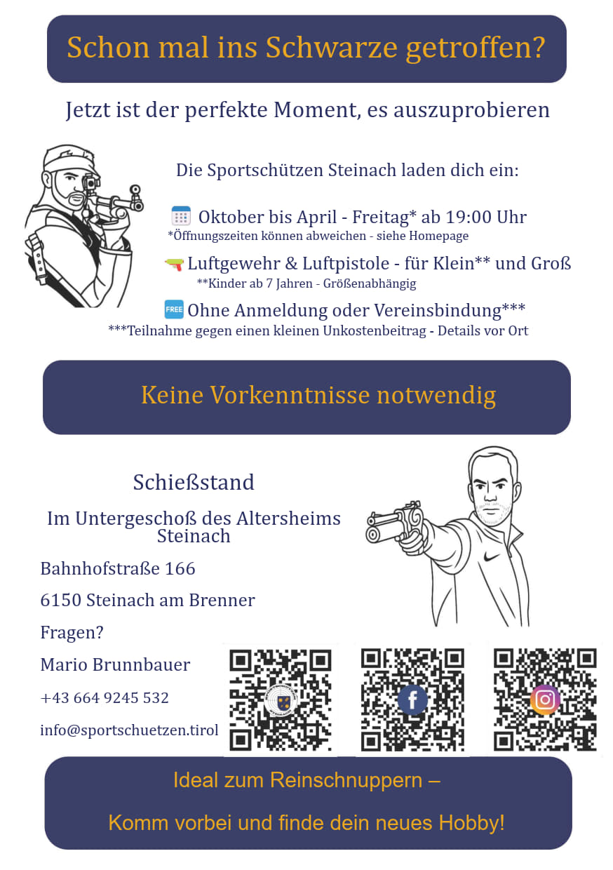 Plakatseite 15 zu 16. Mannschafts- und Vereineschießen